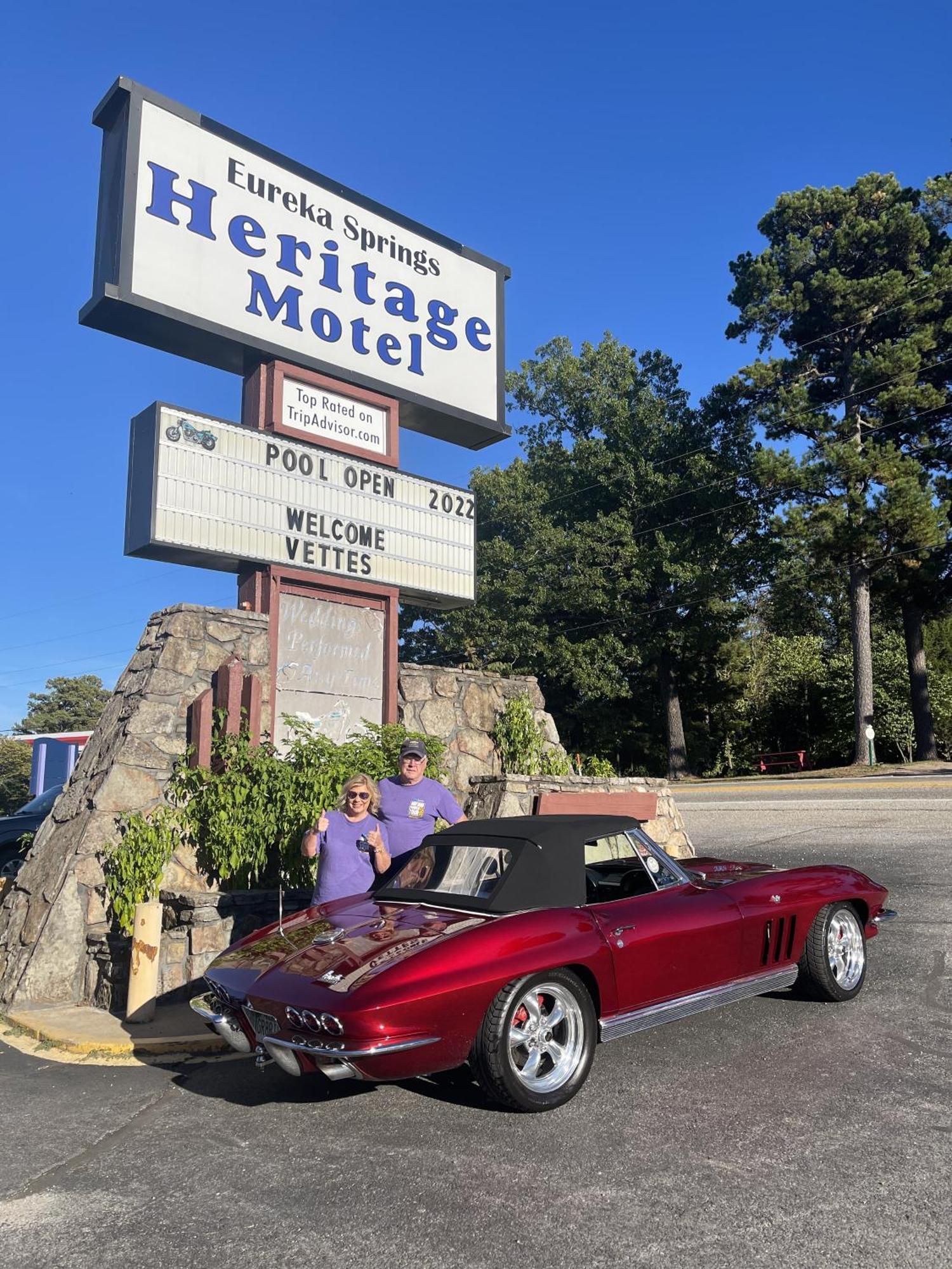 Eureka Springs Heritage Motel Exterior foto